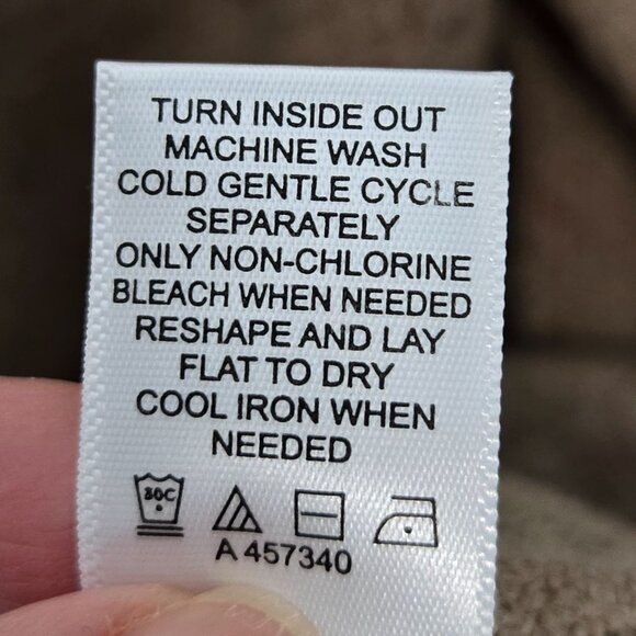 LOGO by Lori Goldstein Size 2X Tan Color Blocked Speckled  Button Front Cardigan - Picture 5 of 10